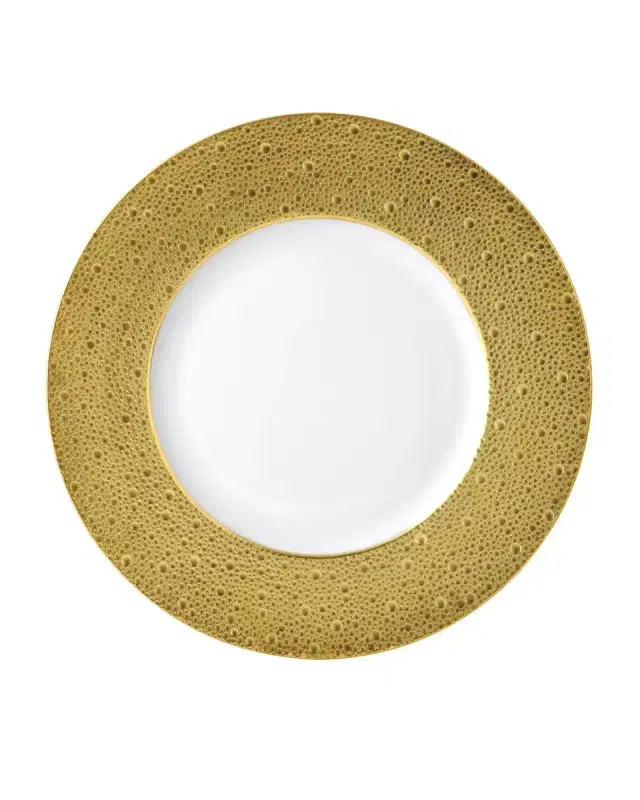 Bernardaud Ecume Gold Charger Plate