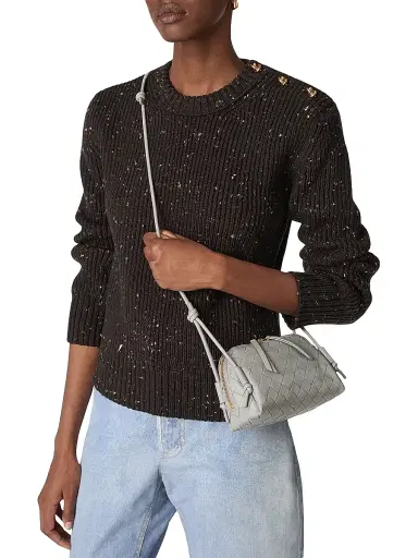 Bottega Veneta Women's Intrecciato Nappa Leather Pouch | Thumbnail 2 Bottega Veneta Women's Intrecciato Nappa Leather Pouch | Thumbnail 2