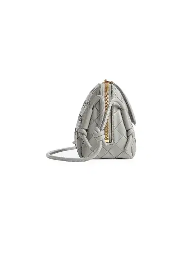 Bottega Veneta Women's Intrecciato Nappa Leather Pouch | Thumbnail 4 Bottega Veneta Women's Intrecciato Nappa Leather Pouch | Thumbnail 4