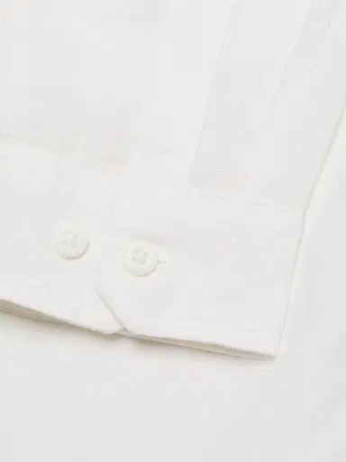 Onia Men's Air Linen Long-Sleeve Shirt - White - Size XXL | Thumbnail 6 Onia Men's Air Linen Long-Sleeve Shirt - White - Size XXL | Thumbnail 6