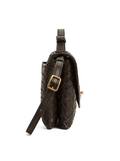 Bottega Veneta Women's Knot Lock Intrecciato Leather Top Handle Bag | Thumbnail 2 Bottega Veneta Women's Knot Lock Intrecciato Leather Top Handle Bag | Thumbnail 2