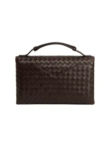 Bottega Veneta Women's Knot Lock Intrecciato Leather Top Handle Bag | Thumbnail 3 Bottega Veneta Women's Knot Lock Intrecciato Leather Top Handle Bag | Thumbnail 3