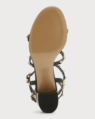 Valentino Garavani Rockstud Leather 60mm City Sandals | Thumbnail 8 Valentino Garavani Rockstud Leather 60mm City Sandals | Thumbnail 8