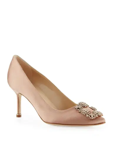 Manolo Blahnik Hangisi 70mm Pump | Thumbnail 1