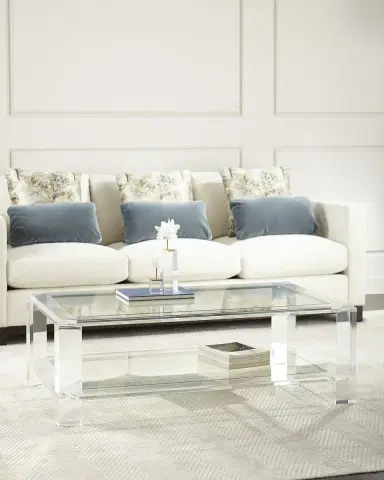 Interlude Home Surrey Acrylic Cocktail Table | Thumbnail 4