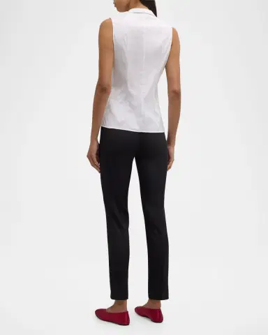 Akris Melissa Silk Marocain Pants | Thumbnail 6
