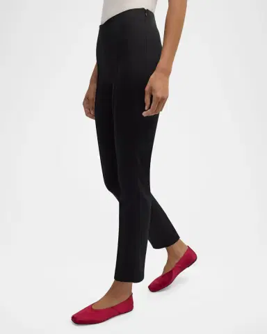 Akris Melissa Silk Marocain Pants | Thumbnail 7