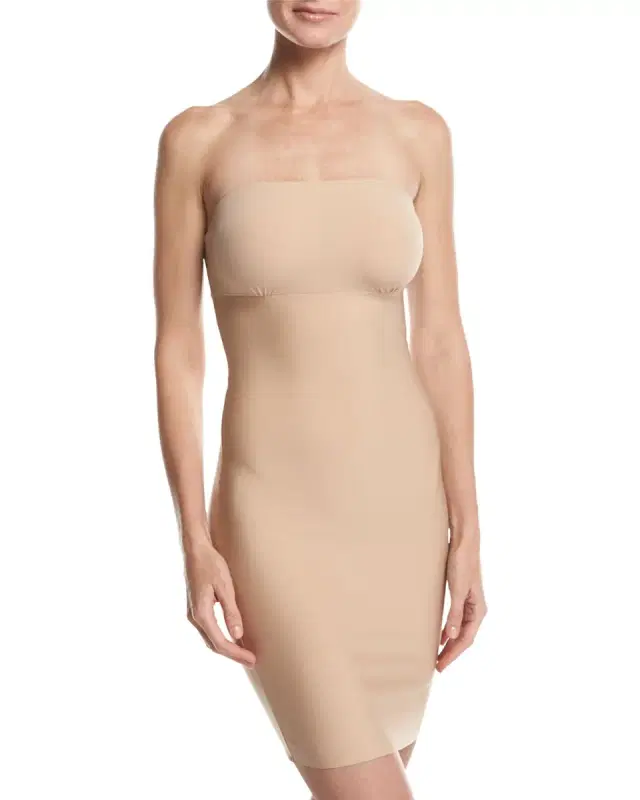 Commando Two-Faced Tech Strapless Control Shapewear Slip