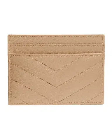 Saint Laurent Cassandre YSL Monogram Card Case in Grained Leather | Thumbnail 2 Saint Laurent Cassandre YSL Monogram Card Case in Grained Leather | Thumbnail 2