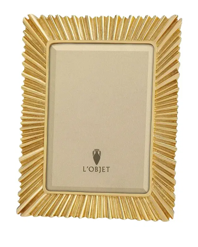 L'Objet Gold Ray Picture Frame