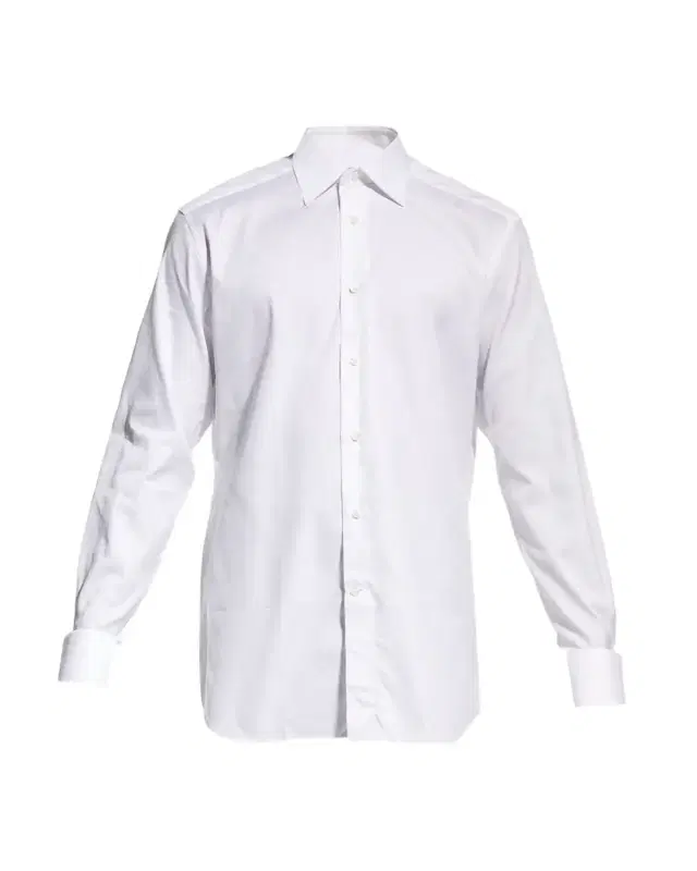 ZEGNA Men 's Trofeo Solid Regular-Fit Dress Shirt