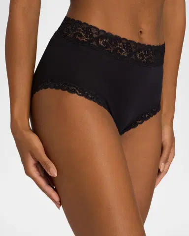 Hanro Moments Lace-Trim Full Brief | Thumbnail 4 Hanro Moments Lace-Trim Full Brief | Thumbnail 4