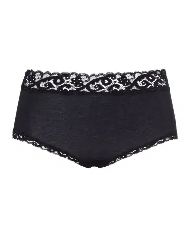 Hanro Moments Lace-Trim Full Brief | Thumbnail 1 Hanro Moments Lace-Trim Full Brief | Thumbnail 1