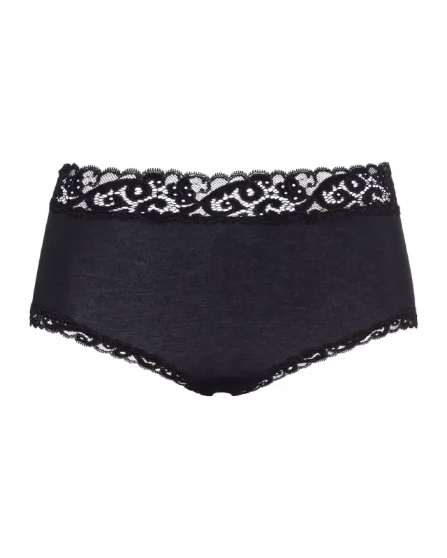 Hanro Moments Lace-Trim Full Brief
