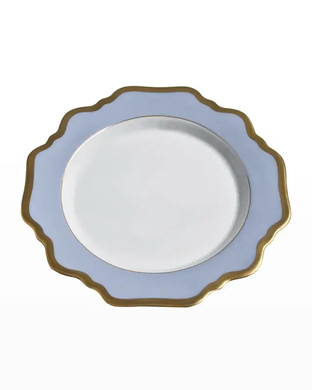 Anna Weatherley Anna 's Palette Sky Blue Salad Plate