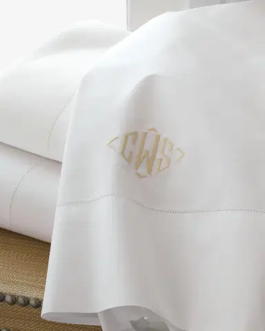Matouk Positano Hemstitch Pillowcases, KING CASE | Thumbnail 1 Matouk Positano Hemstitch Pillowcases, KING CASE | Thumbnail 1