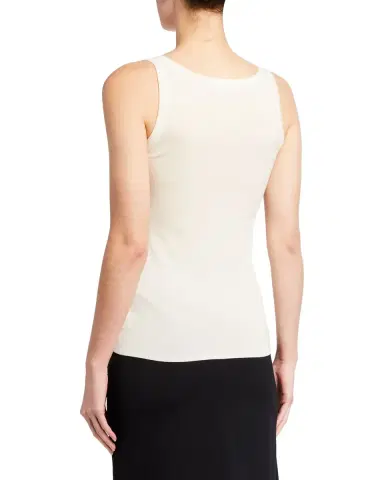 Akris punto Knitted Wool Tank | Thumbnail 3 Akris punto Knitted Wool Tank | Thumbnail 3