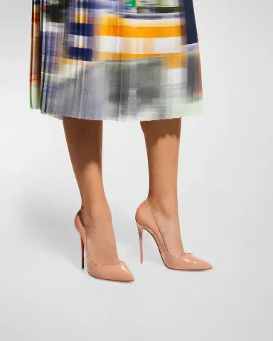 Christian Louboutin 120mm So Kate Patent Pointed-Toe Pumps | Thumbnail 2 Christian Louboutin 120mm So Kate Patent Pointed-Toe Pumps | Thumbnail 2