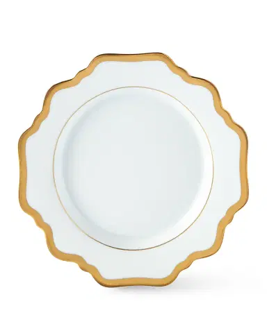 Anna Weatherley "Antique White with Gold" Bread & Butter Plate | Thumbnail 1