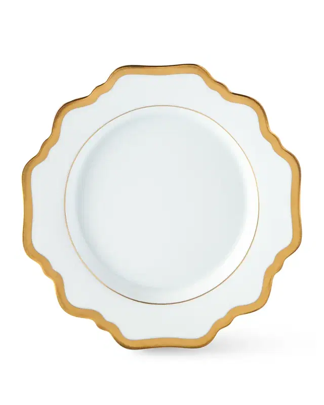 Anna Weatherley "Antique White with Gold" Bread & Butter Plate