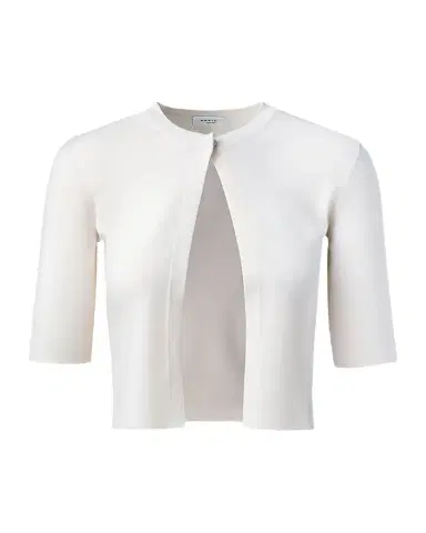 Akris punto Half-Sleeve Short Cardigan | Thumbnail 1