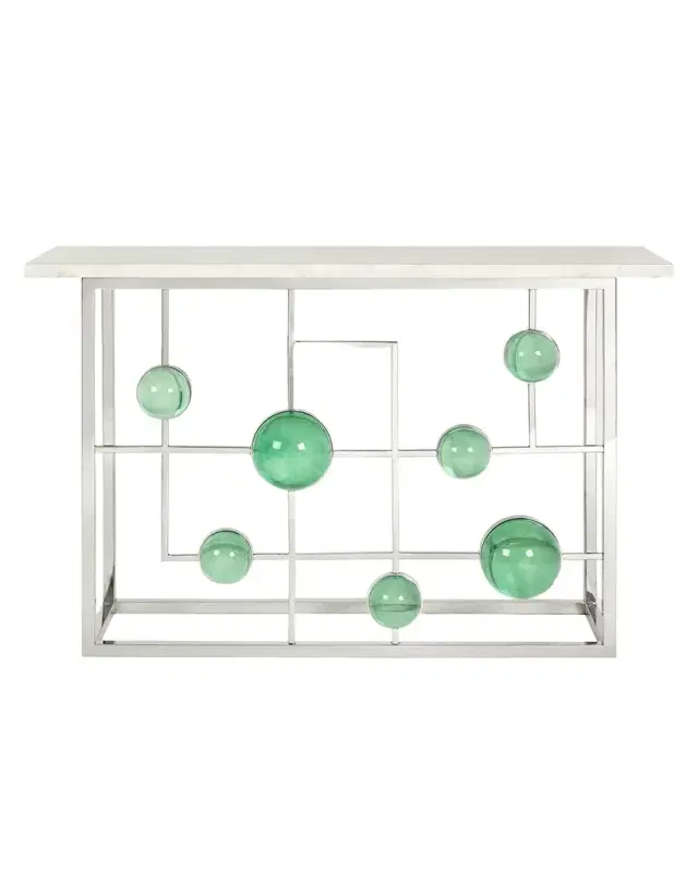 Jonathan Adler Globo Fretwork Console