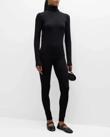 MAJESTIC FILATURES Soft Touch Long-Sleeve Turtleneck | Thumbnail 2 MAJESTIC FILATURES Soft Touch Long-Sleeve Turtleneck | Thumbnail 2