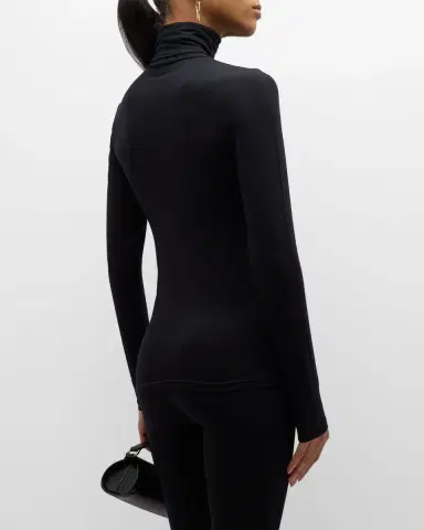 MAJESTIC FILATURES Soft Touch Long-Sleeve Turtleneck | Thumbnail 3 MAJESTIC FILATURES Soft Touch Long-Sleeve Turtleneck | Thumbnail 3
