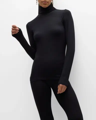 MAJESTIC FILATURES Soft Touch Long-Sleeve Turtleneck | Thumbnail 7 MAJESTIC FILATURES Soft Touch Long-Sleeve Turtleneck | Thumbnail 7