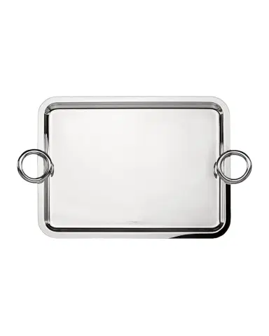 Christofle Extra-Large Vertigo Tray with Handles | Thumbnail 1
