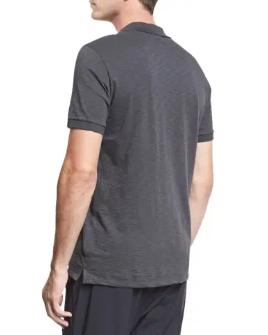 Vince Classic Slub Cotton Polo Shirt | Thumbnail 1