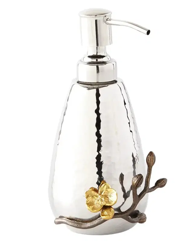 Michael Aram Gold Orchid Pump Dispenser