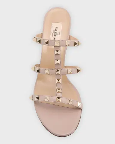 Valentino Garavani Rockstud Caged 60mm Slide Sandals | Thumbnail 5 Valentino Garavani Rockstud Caged 60mm Slide Sandals | Thumbnail 5