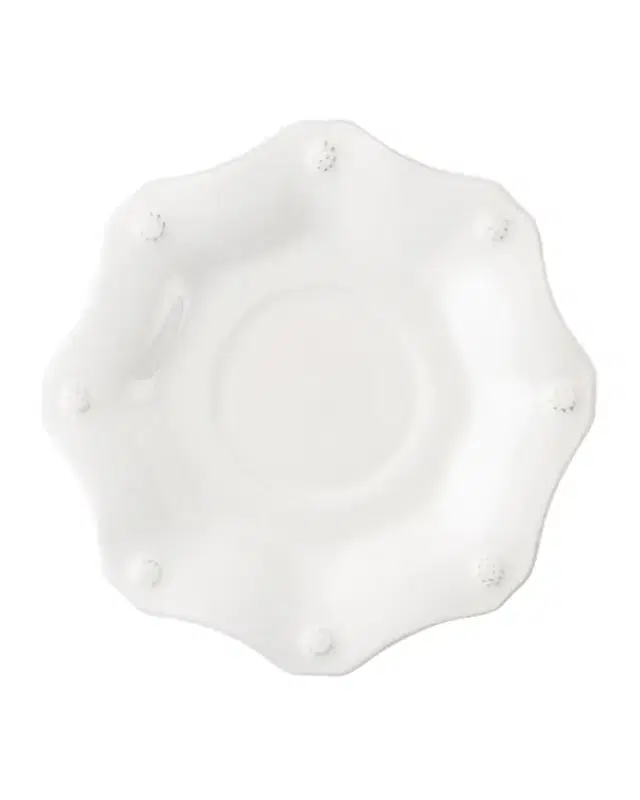 Juliska Berry & Thread Whitewash Scallop Saucer