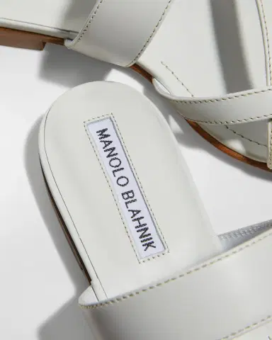 Manolo Blahnik Susa Flat Leather Sandals | Thumbnail 4 Manolo Blahnik Susa Flat Leather Sandals | Thumbnail 4