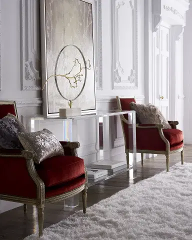 Interlude Home Surrey Acrylic Console Table | Thumbnail 2 Interlude Home Surrey Acrylic Console Table | Thumbnail 2