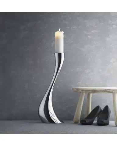 Georg Jensen Cobra Large Floor Candleholder | Thumbnail 2