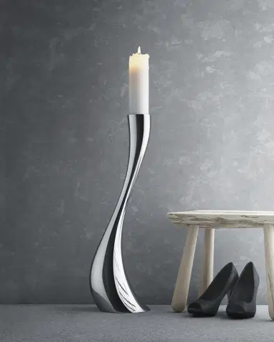 Georg Jensen Cobra Large Floor Candleholder | Thumbnail 1