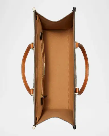 Tory Burch T Monogram Embossed Leather Tote Bag | Thumbnail 3