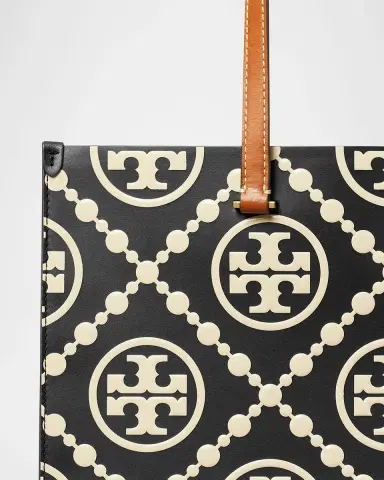Tory Burch T Monogram Embossed Leather Tote Bag | Thumbnail 4