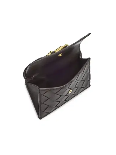 Bottega Veneta Women's Intrecciato Leather Wallet - Fondant Brass | Thumbnail 2 Bottega Veneta Women's Intrecciato Leather Wallet - Fondant Brass | Thumbnail 2