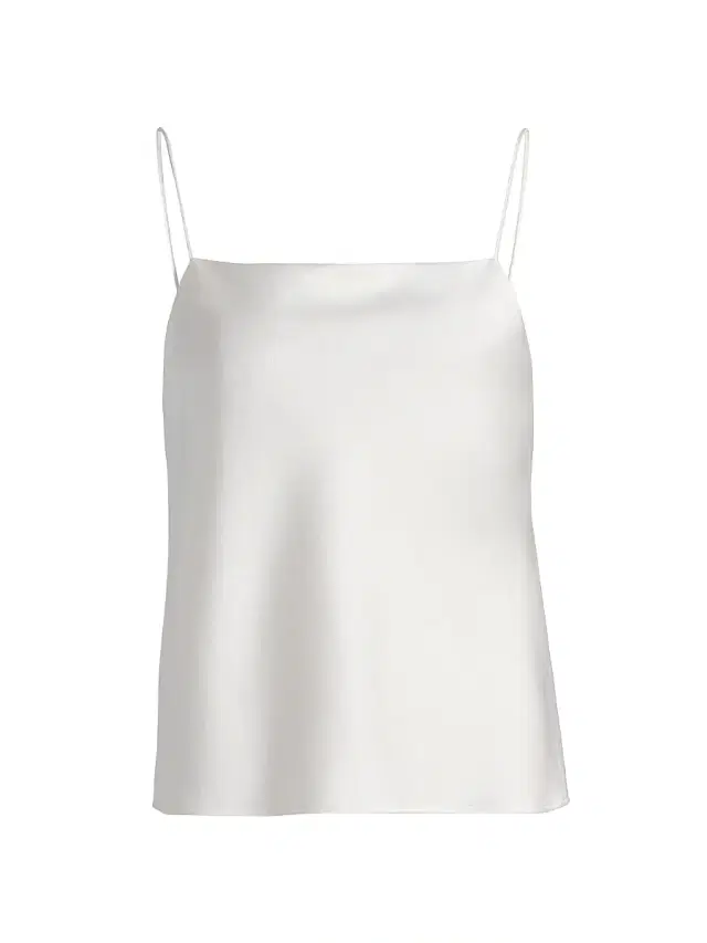 Women's Harmon Draped Satin Tank Top - Off White