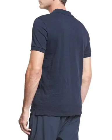 Vince Classic Slub Cotton Polo Shirt | Thumbnail 1 Vince Classic Slub Cotton Polo Shirt | Thumbnail 1