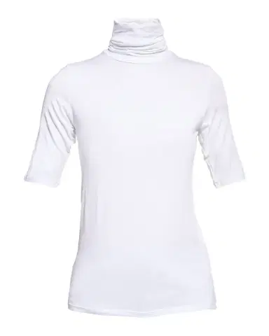 MAJESTIC FILATURES Soft Touch Half-Sleeve Turtleneck | Thumbnail 1 MAJESTIC FILATURES Soft Touch Half-Sleeve Turtleneck | Thumbnail 1