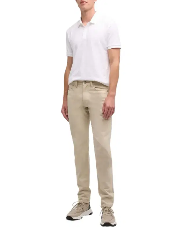 Vince Classic Slub Cotton Polo Shirt