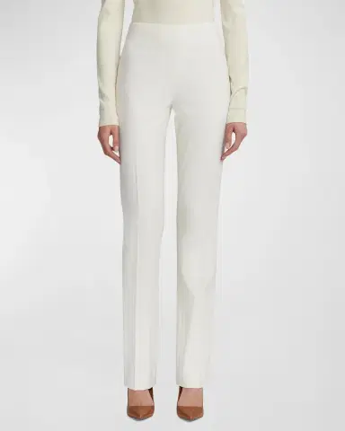 Ralph Lauren Collection Alandra Wool Crepe Pants | Thumbnail 4 Ralph Lauren Collection Alandra Wool Crepe Pants | Thumbnail 4