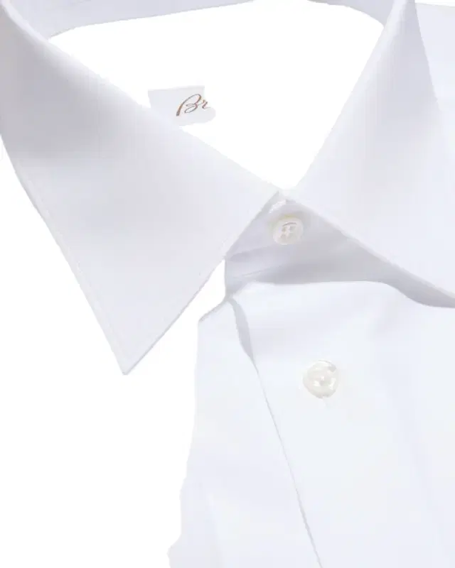 Brioni Wardrobe Essential Solid Dress Shirt, White