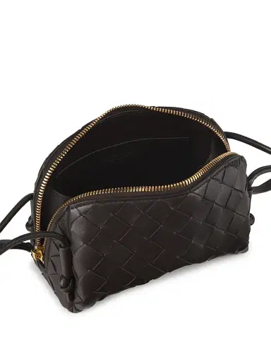 Bottega Veneta Women's Intrecciato Nappa Leather Pouch | Thumbnail 4 Bottega Veneta Women's Intrecciato Nappa Leather Pouch | Thumbnail 4