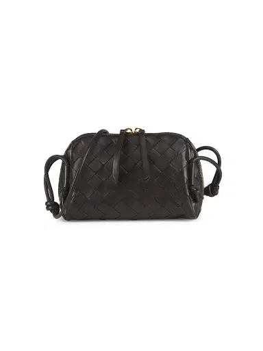 Bottega Veneta Women's Intrecciato Nappa Leather Pouch | Thumbnail 1 Bottega Veneta Women's Intrecciato Nappa Leather Pouch | Thumbnail 1