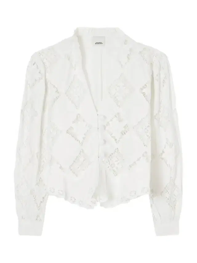 Nina Broderie Anglaise Cotton And Linen-blend Blouse